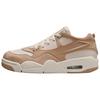 New Air Jordan 4 Anti Slip Wear Resistant Low Top Vintage Basketball Shoes Women's Brown FQ7940-202