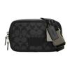 COACH Coated Canvas With Leather One Shoulder Crossbody Fanny Pack Small Men's Black CM106-QBMI5