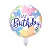 1 Set of 40 Inch Starry Sky Digital Balloons 1-9 Letters Aluminum Film Balloons Birthday Party Background Decoration Balloons