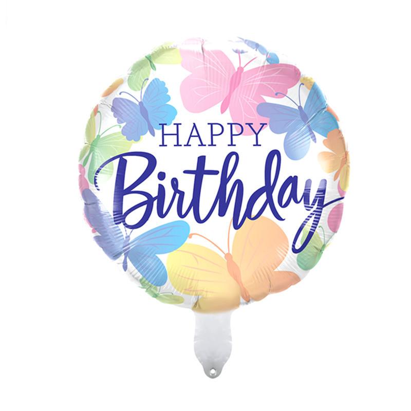 1 Set of 40 Inch Starry Sky Digital Balloons 1-9 Letters Aluminum Film Balloons Birthday Party Background Decoration Balloons