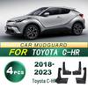 Toyota C-HR 2018-2023 Soft Rubber Mud Flaps - Upgrade Accessories