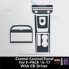 For JAGUAR F-PACE 2016- Screen TPU Transparent Protect Film Car Interior Sticker Gear Navigator Door Panel Car Accessories