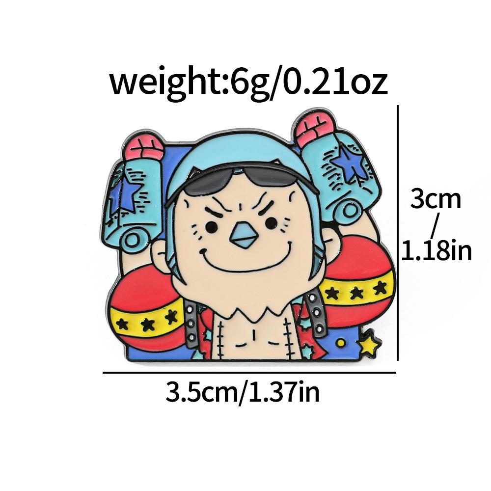 Cartoon Pin Jewelry Brooch Backpack Water Bath Jewelry Alloy Brooch