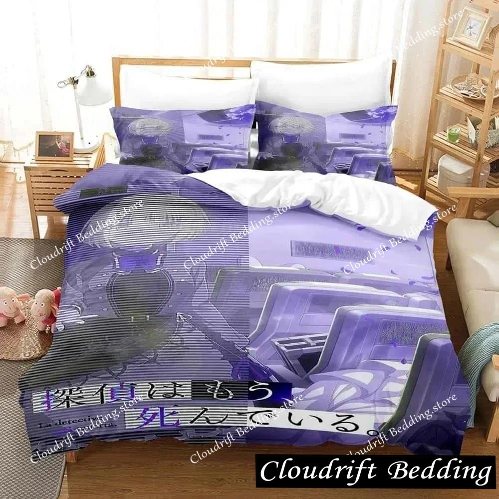 New Anime The Detective Is Already Dead Bedding Set Single Twin Full Queen King Size Bed Set Adult Kid Bedroom Duvet cover Sets