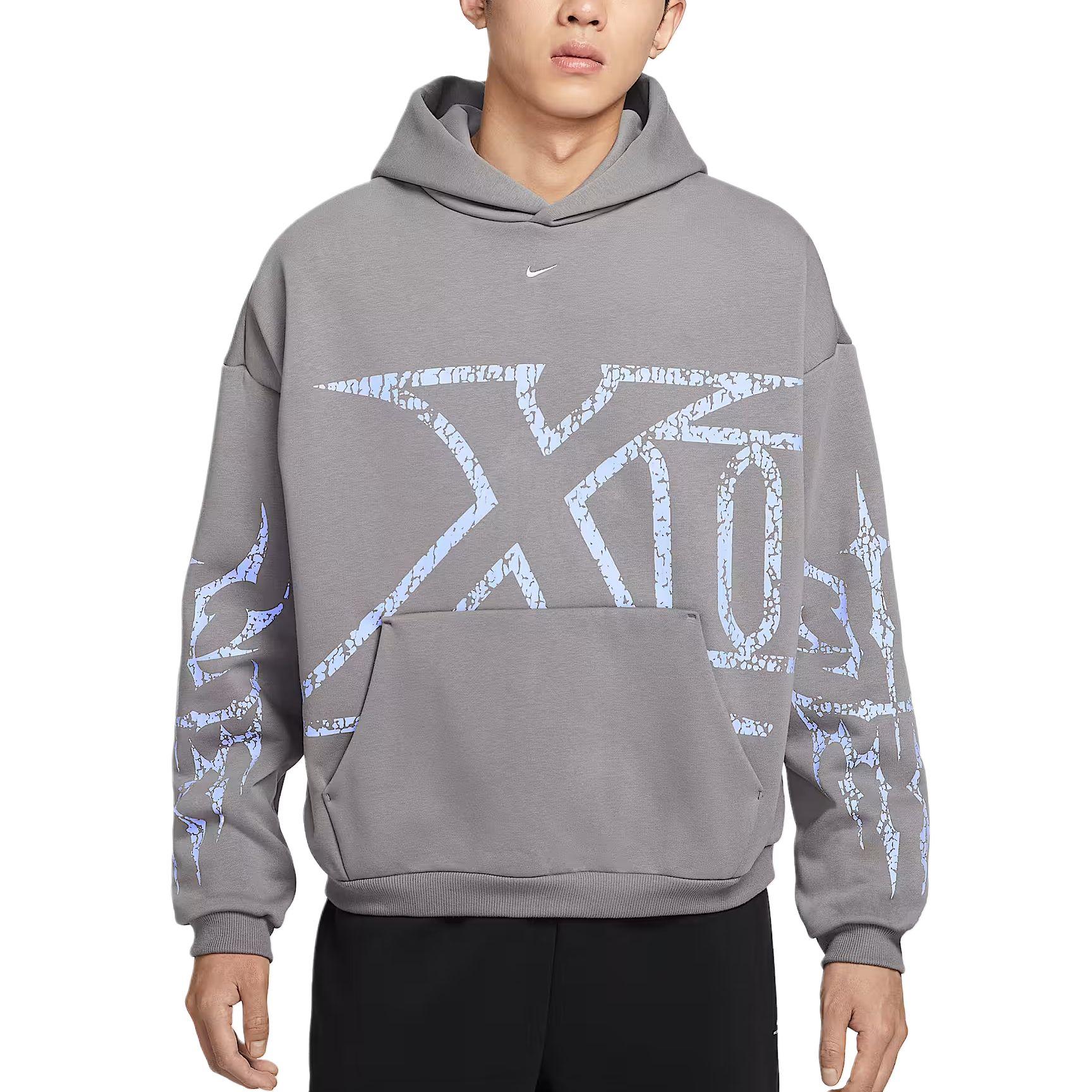 Nike Sportswear Club Fleece Pullover Hoodie Men s Black White IF1555-015 2XL