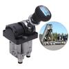 Dump Truck Control Valve With 3 Quick Connection Air Fitting 3 Holes 3 Working Position Proportional