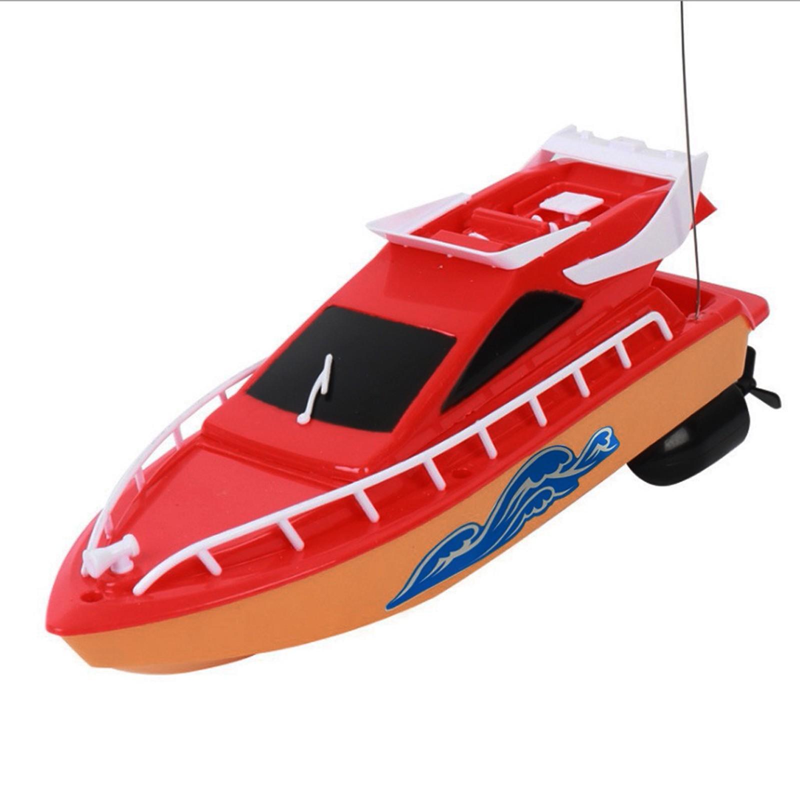 

Двухмоторный Высокоскоростной Легкий в Использовании Корабль с Дистанционным Управлением Игрушки для Детей оранжевый