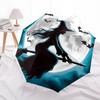 1pc Witch Moon Automatic Open/Close Umbrella, Windproof, Folding Compact Umbrella with Lightweight Design for Women/Men020
