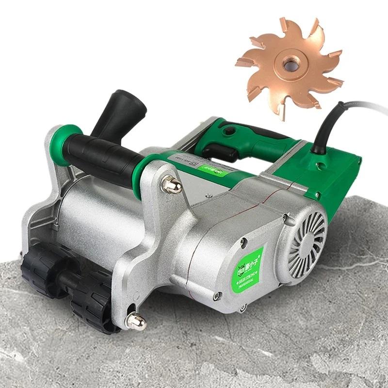 Electric Wall Chaser Machine 1100W 25MM/35MM Wall Groove Cutting Machine/Line Slot Machine 220V Tile Cutter
