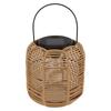 Solar Lantern Outdoor Hanging Solar Lights Waterproof Decorative Rattan Lantern for Table Patio