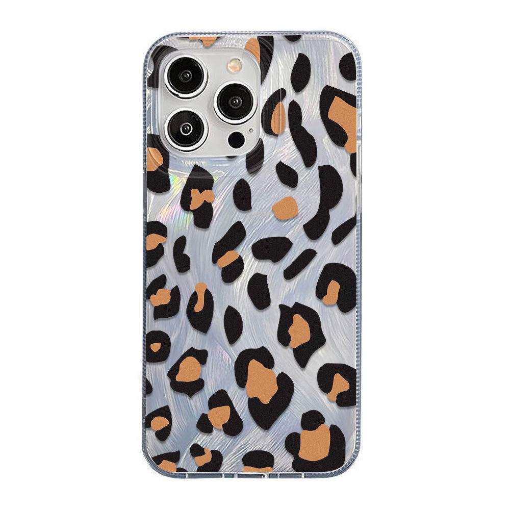 Retro leopard print for iPhone17promax2026 new mobile phone case Apple 17 laser 15/16x