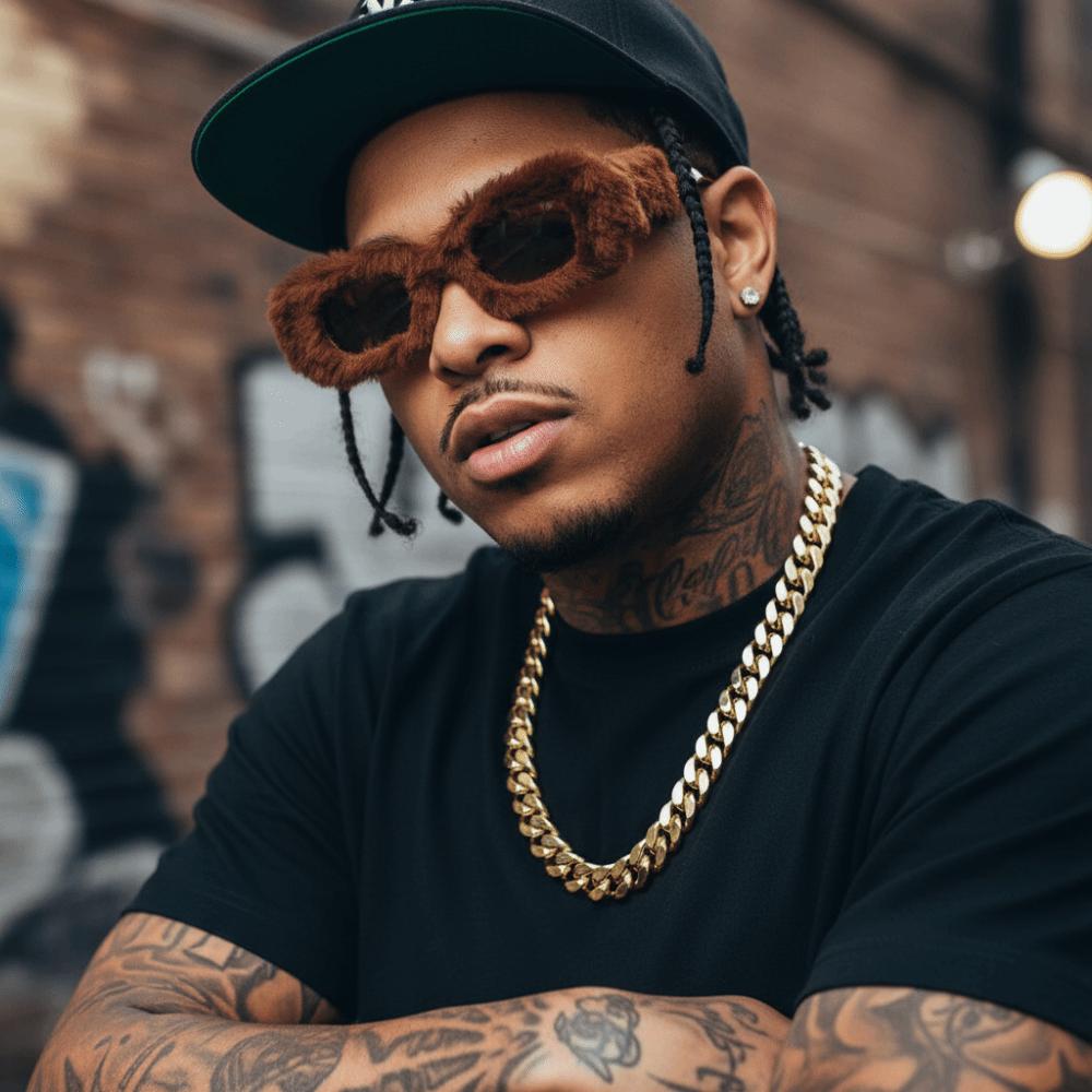 Fashion Retro Sunglasses Furry Soft Party Sunglasses Velvet Uv400 Punk Sunglasses Winter Christmas Halloween Party