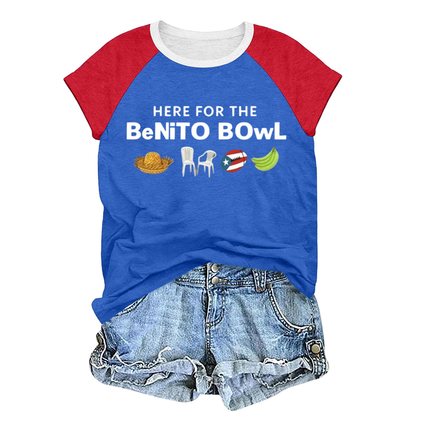 Unisex casual and fashionable short sleeved printed T-shirt top L