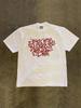 New Men's Graphic T-Shirt Dark Green with Red Text Soft Breathable Everyday Casual Summer Tee for Parties Outings Casual Attire