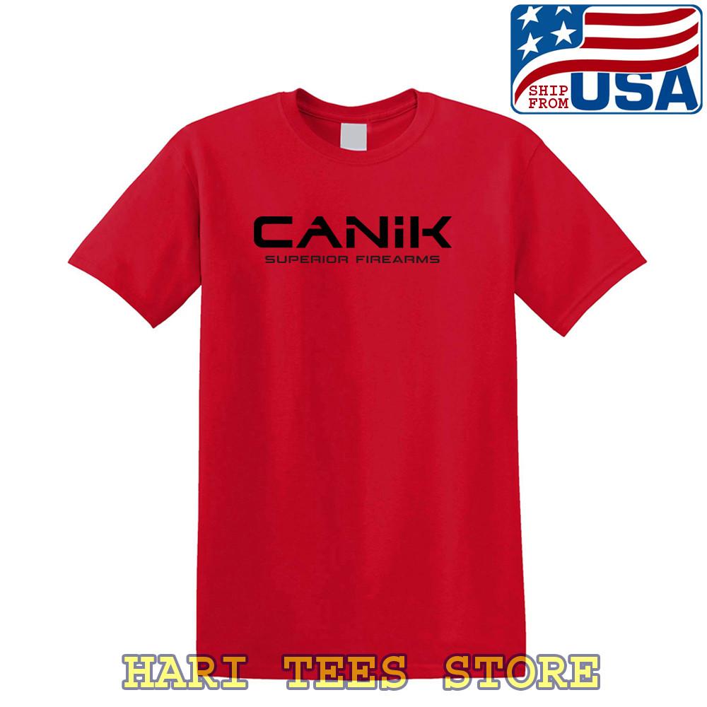 CANIK Superior Firearms  Red Size S to 5XL Unisex T-Shirt S