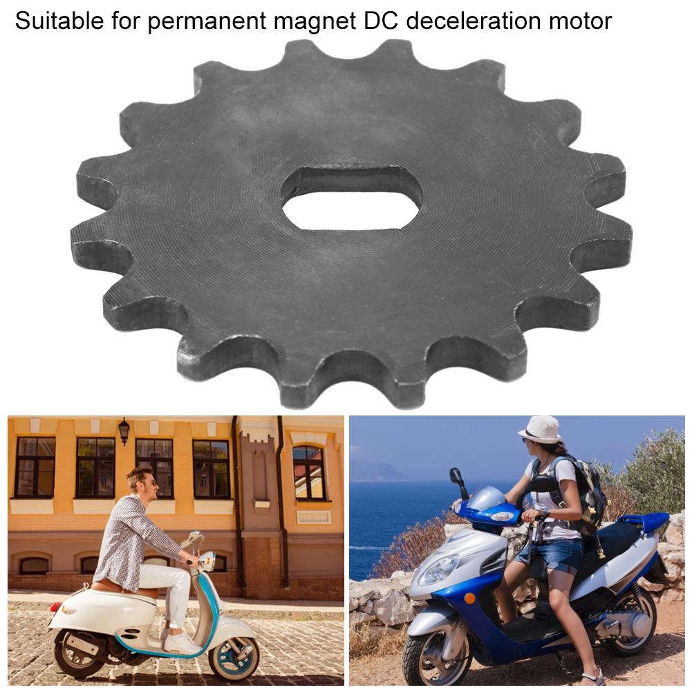 420 Modell 16Z Kettenrad Metallzahnrad für Permanentmagnet Gleichstrom Untersetzungsmotor