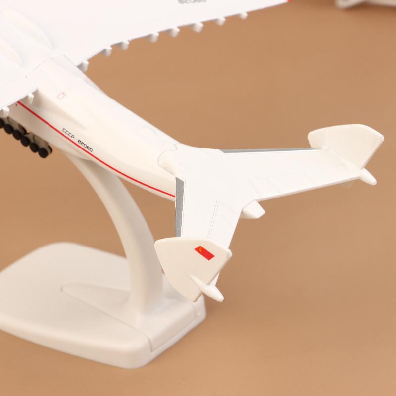 1 Set 1/400 Maßstab Replika Modell Spielzeug 20 cm Diecast Metalllegierung Sowjetisches An-225 Flugzeugmodell für Sammlung Dekoration Kunstwerk