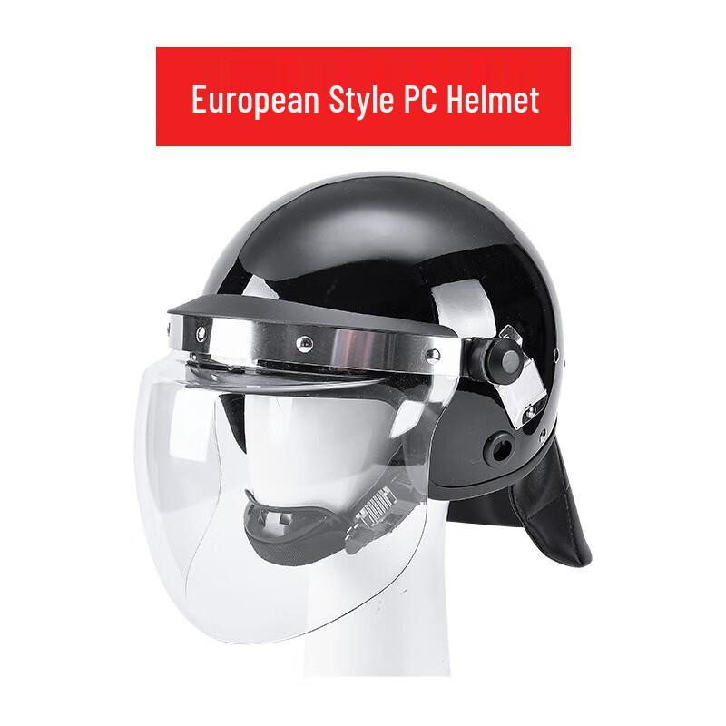 European Style Riot Control Full Helmet