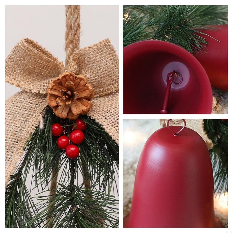 Christmas Tree Decoration Christmas Bells Decorative Bells Ornament For Party A0KF