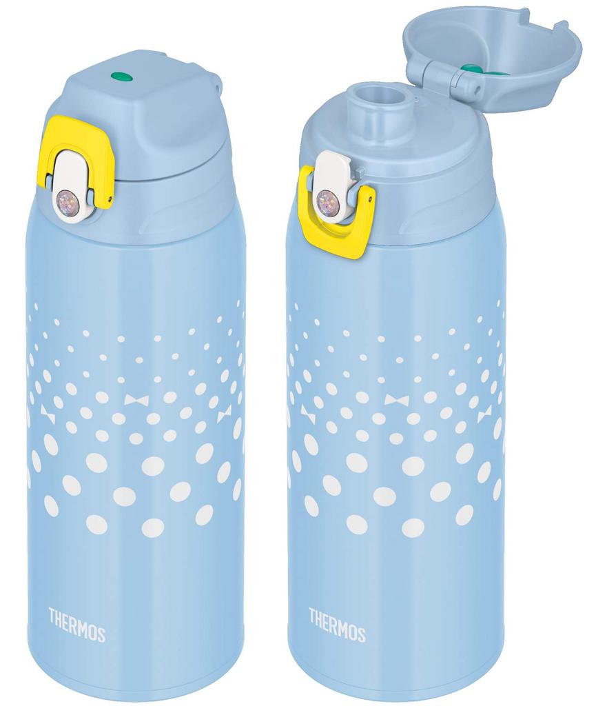 Thermos Vacuum Insulated Two-Way Bottle, 0.8L/0.83L, Mint Dot, FJJ-800WF MTD