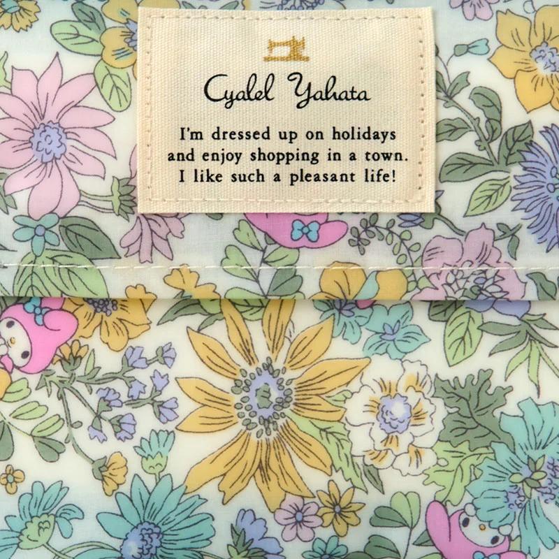 Sanrio My Melody Liberty Fabrics Tissue Pouch Blue (Flower) NEW