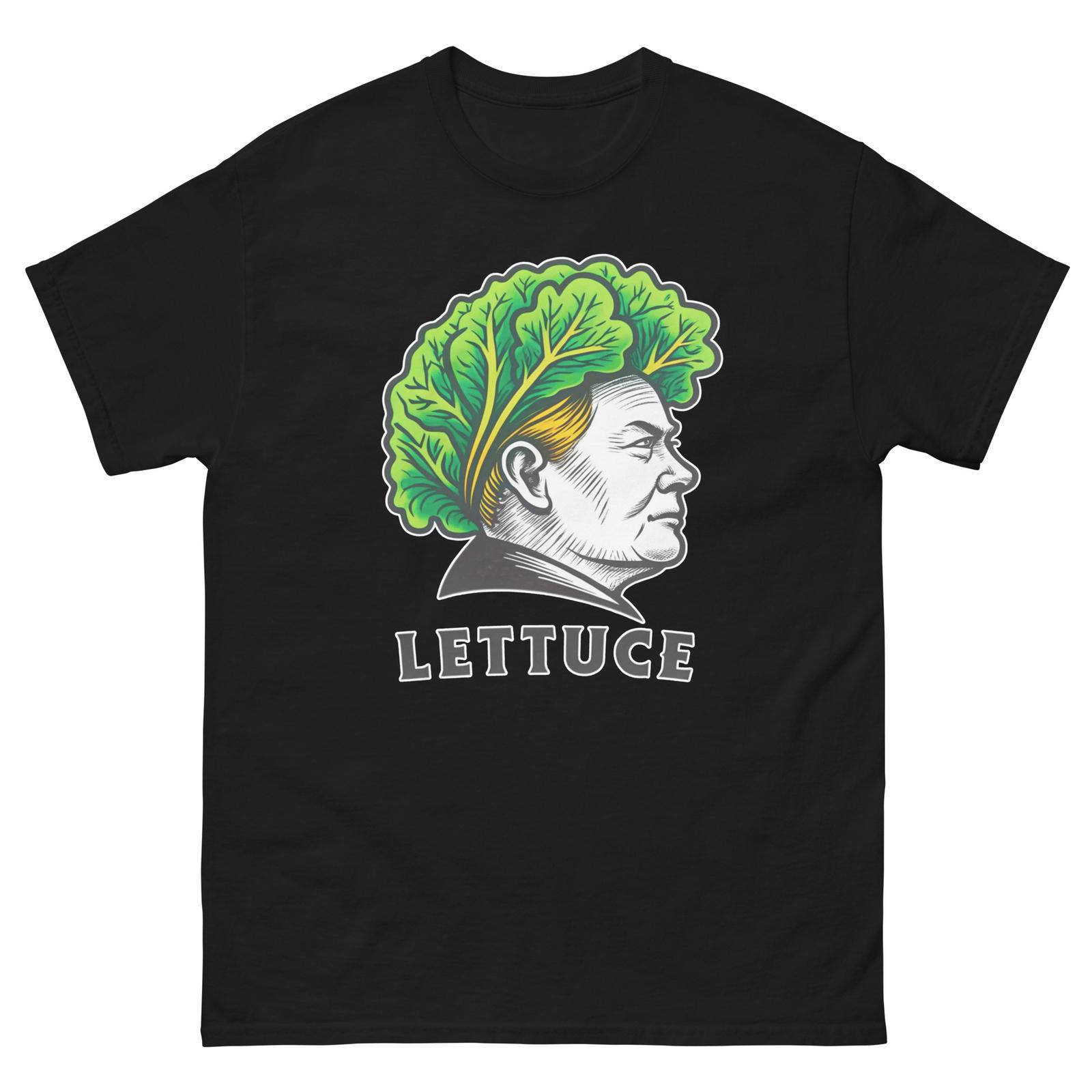 Lettuce Fruits Vegetables Fresh Food Groceries T-Shirt L