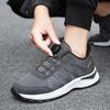 Spring and Summer Parents Couple Sports Shoes Rotating Button Free Lace-up Casual Shoes Walking Shoes