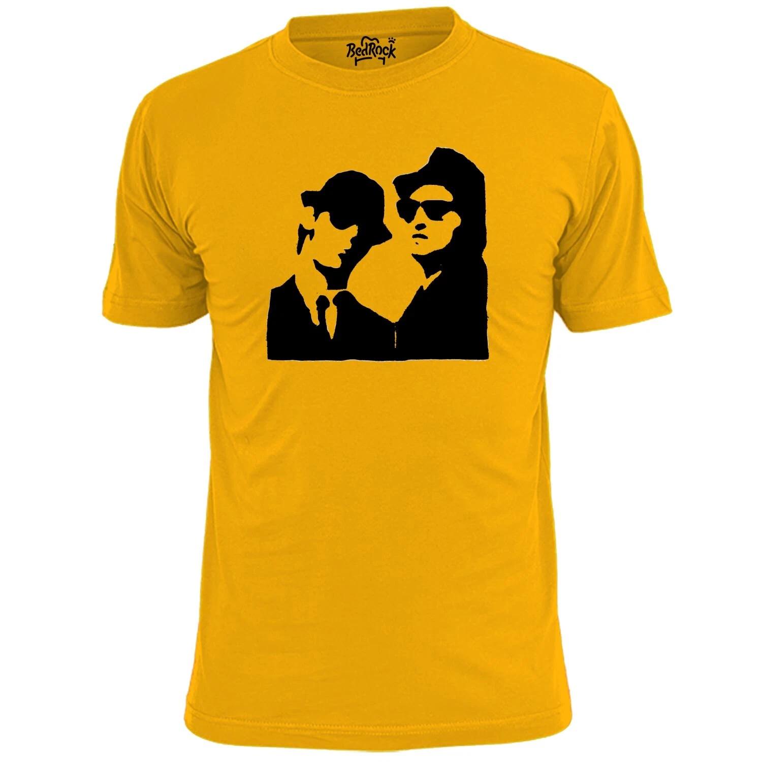 Mens Blues Brothers Silhouette T shirt Belushi Ackroyd Comedy M