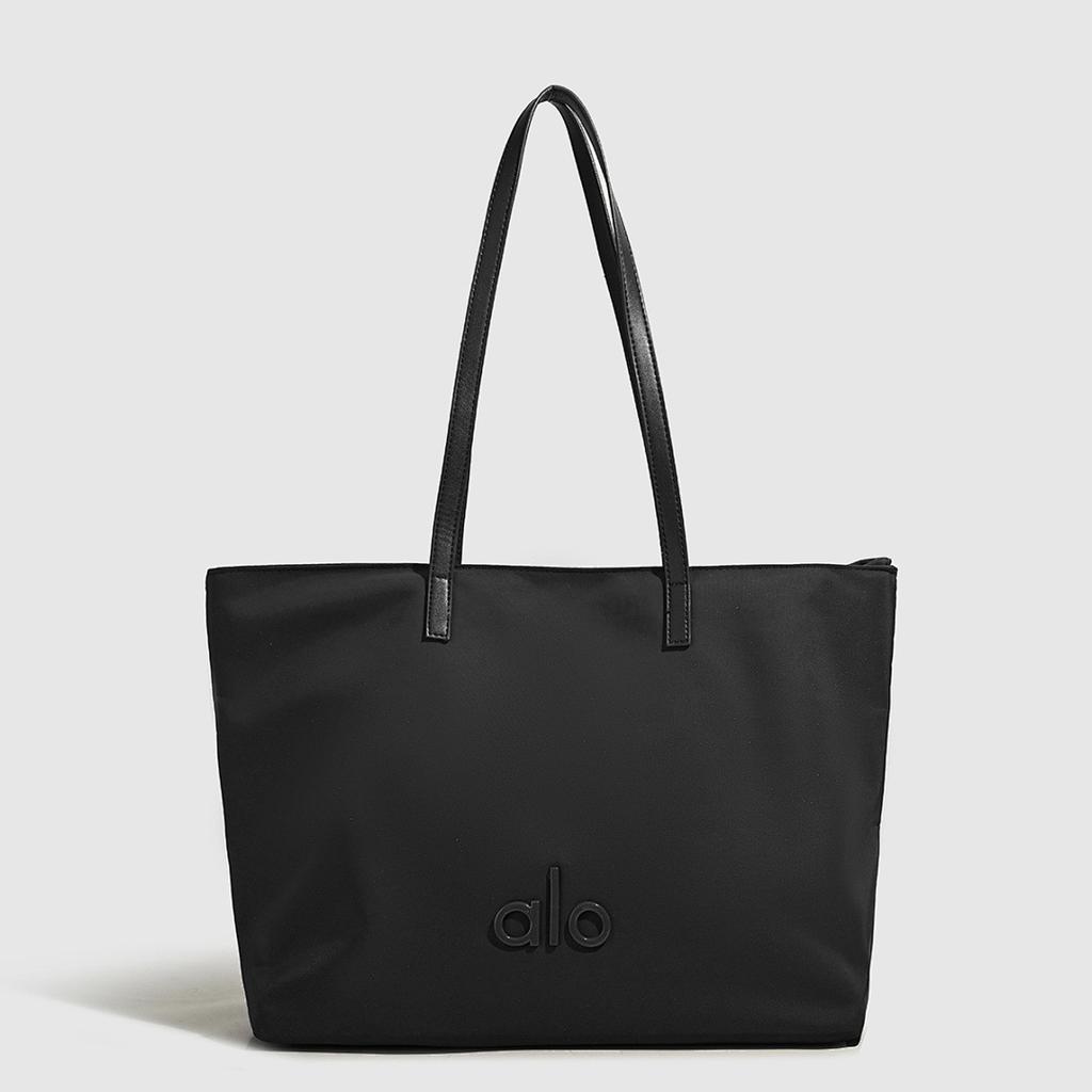 Yoga Shoulder Tote Bag Large Capacity Canvas Gym Bag Lightweight Durable Unisex Sports Tote with Pockets
