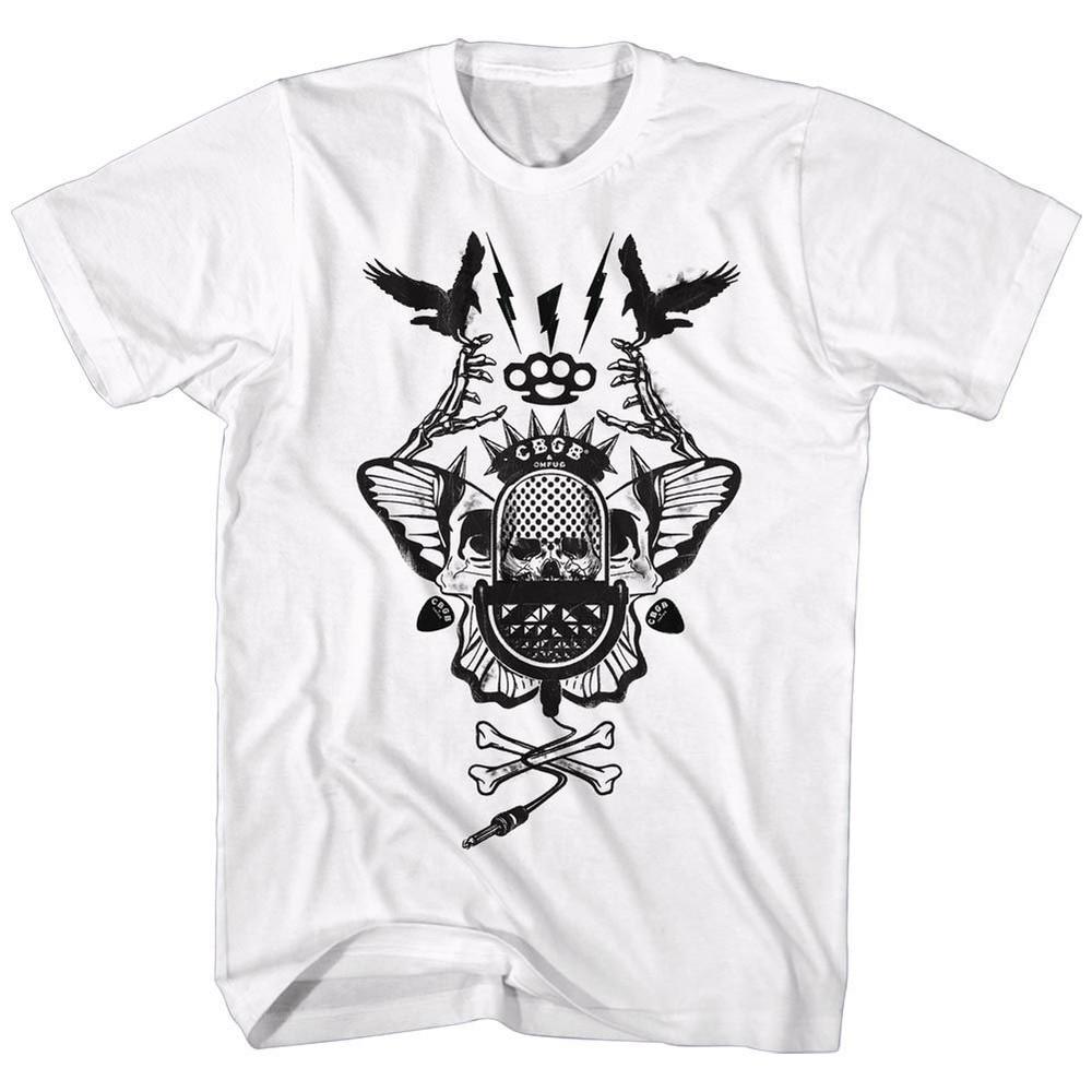 CBGB Crossbones Music Shirt S