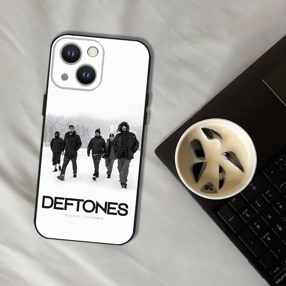 

Чохол для телефону Band Of D-Deftones-S для iPhone 16,15,14,13,12,11,Pro,XS,Max,XR,Plus,E,SE4,Mini Чорний М який iPhone13PROMAX