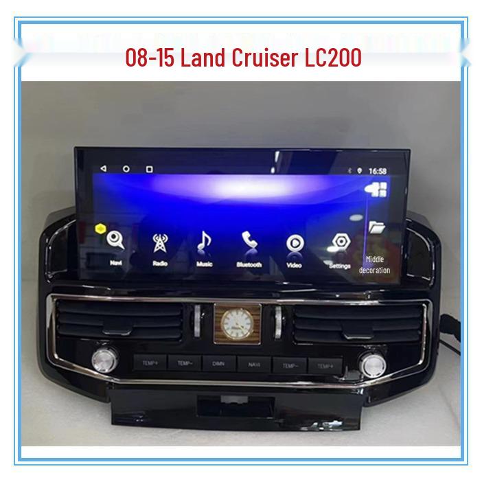08-21 Land Cruiser LC200 Central Control 360° Panoramic Navigation & CarPlay