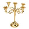 5 Arm Five Arm Iron Candlestick Holder Iron Retro Iron Tabletop Candelabra  Dining Table Layout