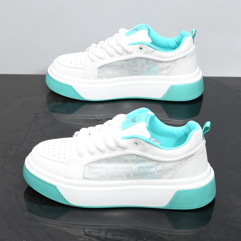 

Thick-soled heightening board shoes summer thin casual shoes mesh breathable 21 39