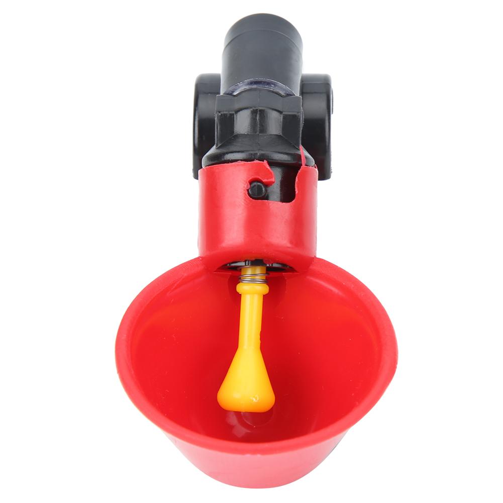 Automatic Drinking Bowl Water Drinker Fluid Cup Farm Tool for Quail Chicken Livestock