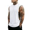 Men's Gym Clothing Summer Fitness Cotton Tank Top Men Jogging Bodybuilding Sleeveless Tshirt Breathable O-Neck Casual Muscle Vest