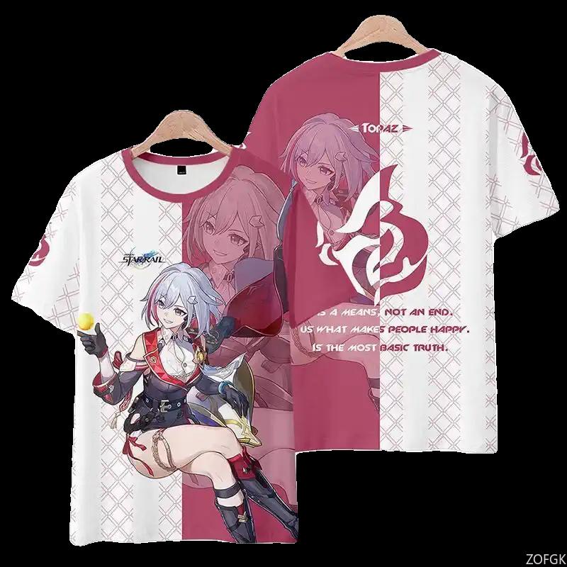 Role Playing Game 3D Printed T Shirts Men Women Short Sleeve O-Neck T-Shirt Harajuku Y2k Tops Clothing
