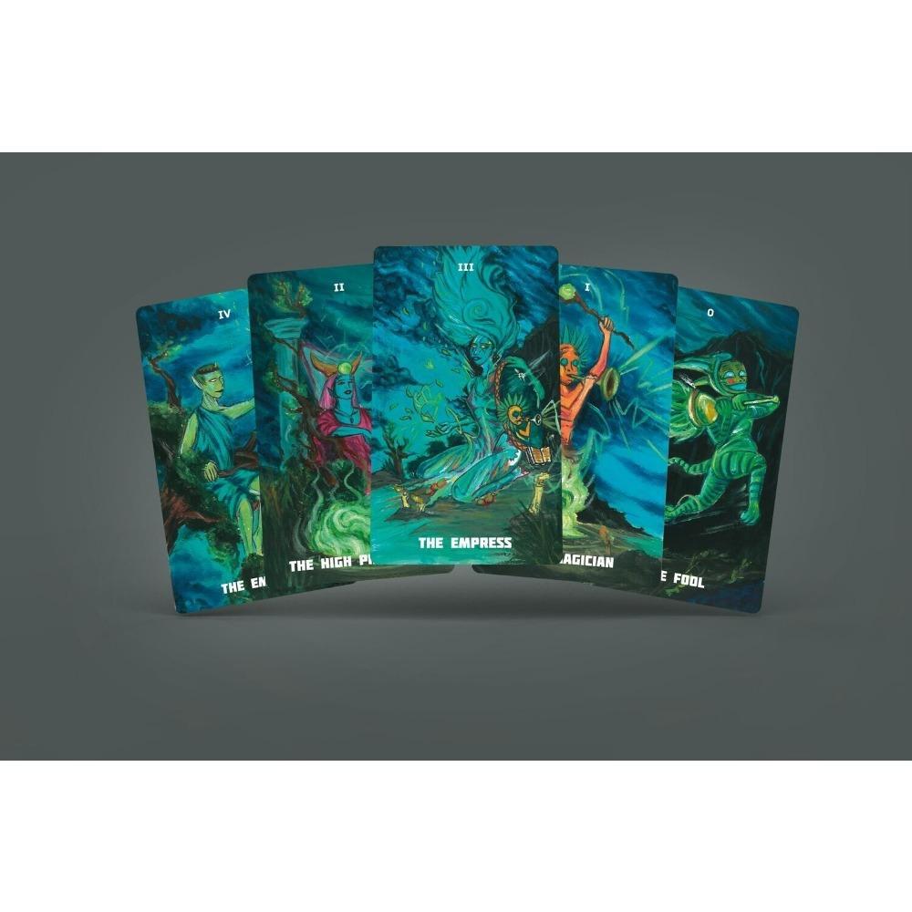 12x7cmThe Vivid Spirit Tarot Deck Carta Manuale Giochi di carte