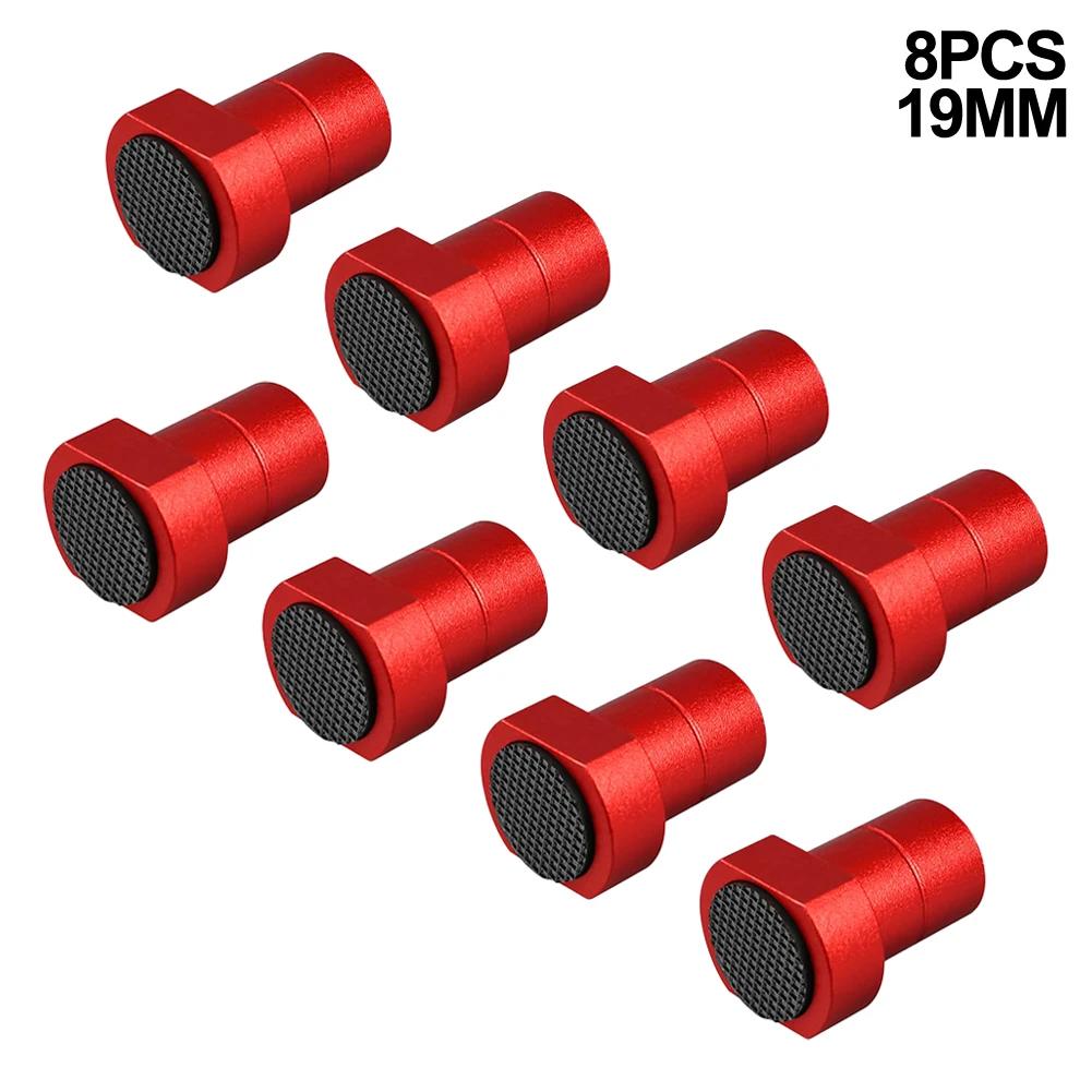 8pcs Woodworking Table Limit Tenon Aluminium Alloy Bench Hooks Bench Dog Clamp Workbench Peg Brake Stops Woodworking Table Clamp