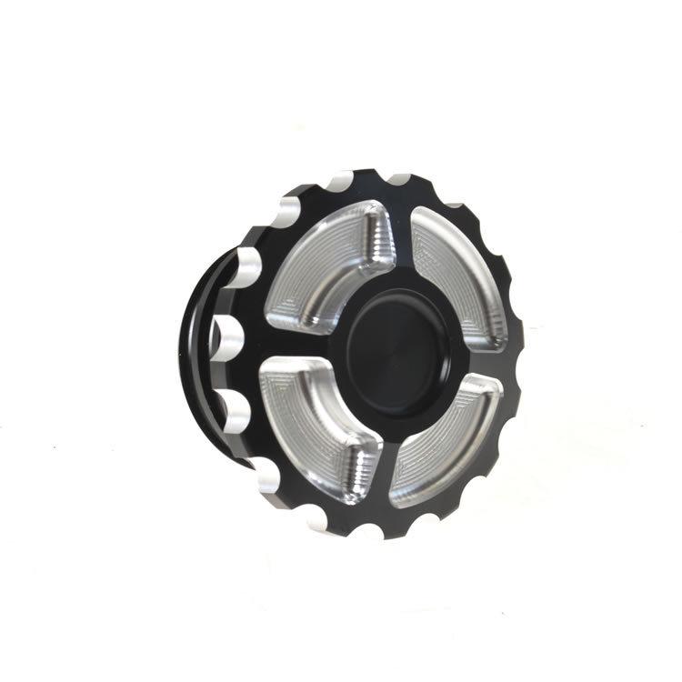 Harley Modified Aluminum Fuel Tank Cap for XL883/1200N/48 Dyna, Road King, Fat Boy
