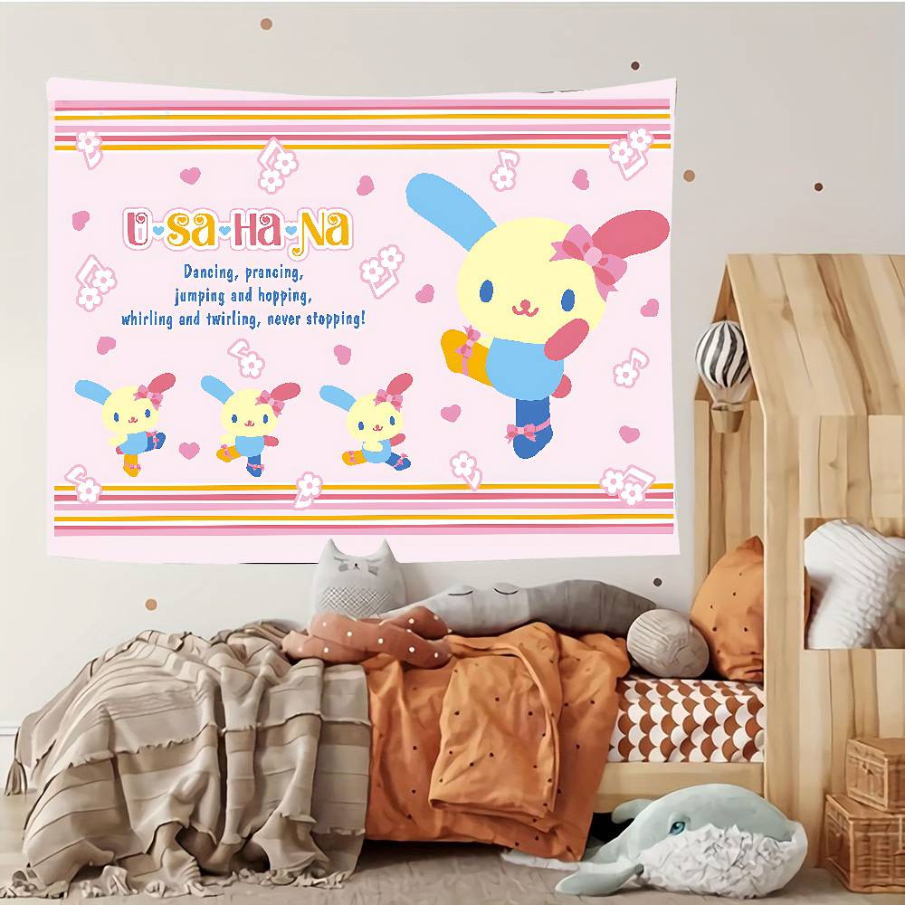 Cartoon UUSAHANA Cute Tapestry Customizable Tapestries Of Various Styleswall Hangings Celebrity Photo Printingwall Hangings