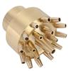 DN40 Female Thread Fountain Nozzle 3 Layer Scattering Landscape Spray Head for SPA Pool