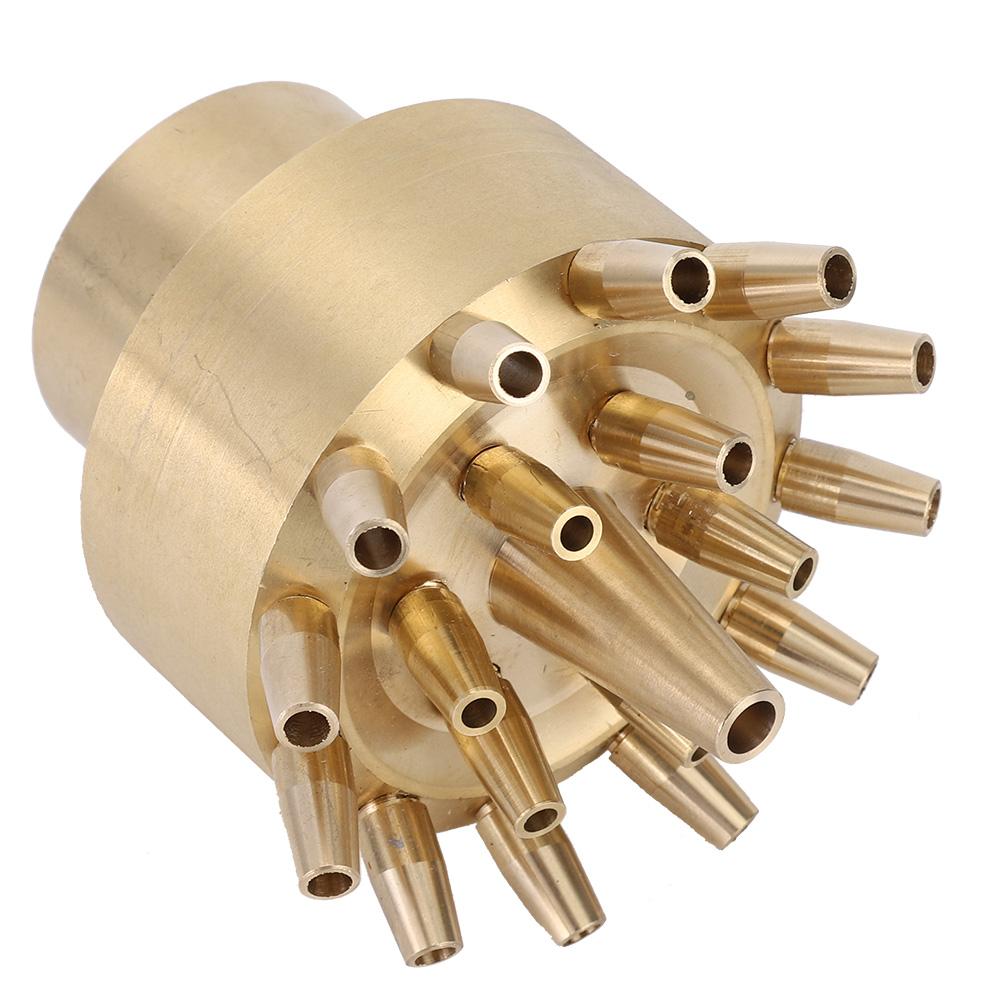 DN40 Female Thread Fountain Nozzle 3 Layer Scattering Landscape Spray Head for SPA Pool