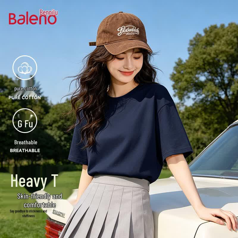 Baleno Men's Cotton Short-Sleeve T-Shirt