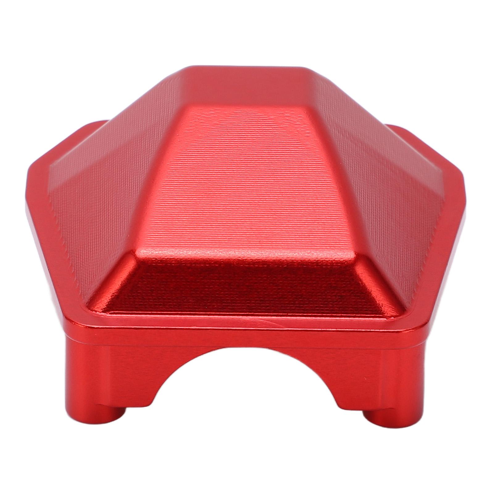 

Axle Diff Cover Aluminum Alloy Differential Cover for Axial Scx6 AXI05000 1 6 RC Crawler CarSilver Red червоний
