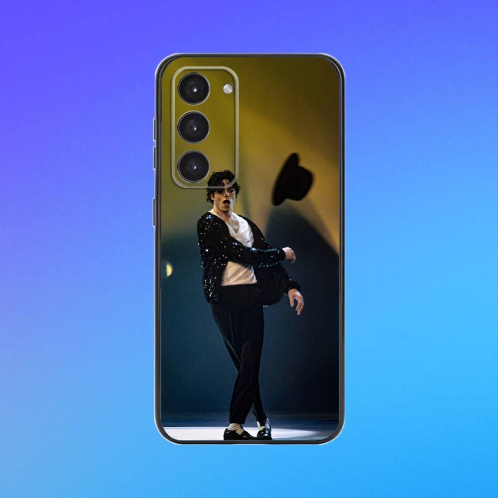M-Michael J-Jackson Phone Case For Samsung A73,A72,A71,A70,A53,A52,A51 Black Soft Case