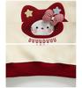 Girls' 2025 Fashion Spring & Autumn Outfit - Red Plaid Two-in-One Set for Toddlers