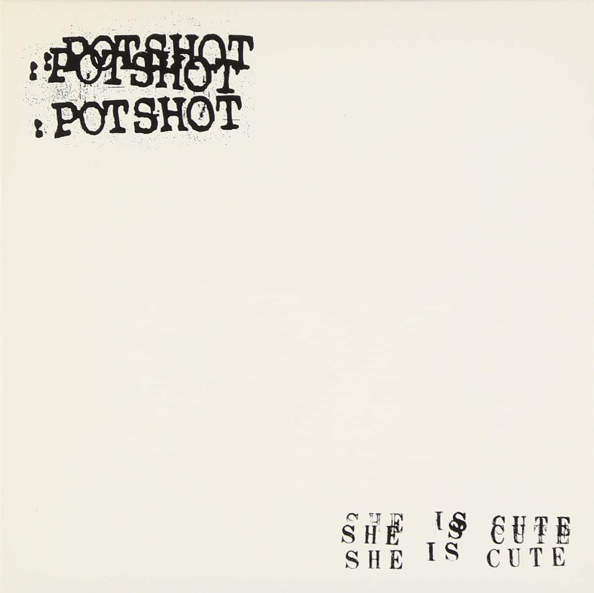 

CD POTSHOT - She Is Cute TV044 TV-FREAK Record 2000 Japan Rock Used
