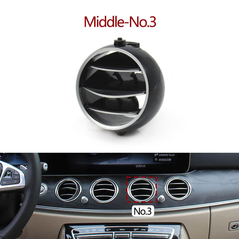 90%New Car Front Dashboard Air Conditioner AC Vent Grille Outlet Cover Panel For Benz E Class W213 2016- E200 E230 E300 E350
