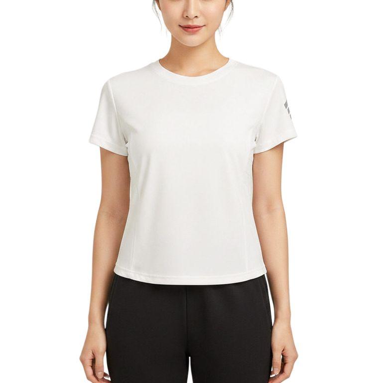Adidas Pullover Sports Casual Round Neck Short Sleeve T-Shirt Women tops KS2730 XS